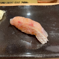 鮨 福原 - ノドクロの昆布締め