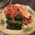 焼肉みずの - キムチも美味しい