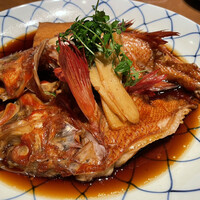 和食 國見 - キンキの煮付けです。ご飯が欲しくなるくらい、味付けが秀逸です。