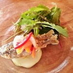 小鮎のさっぱりエスカベッシュ