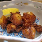 魚処 天悟 - タコの唐揚げ
