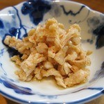 魚処 天悟 - ミノ湯引きポン酢