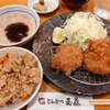 とんかつ玉藤 - ヒレカツ３個に炊き込みご飯の定食