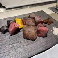 鉄板焼 ステーキ 北野坂 - 