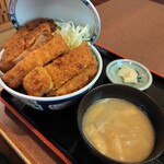 Takeda - 長野県伊那は、厚切りカツ丼の聖地!