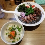 Rock’anDo - 烏賊煮干ブラック＋烏賊刺し丼