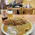 代一元 上北沢店 - 最後の注文はカツカレーと633