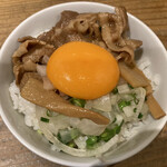 麺家　味勲拉 - ミニ肉丼 自作