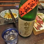 築地 中島水産 - 日本酒と供に