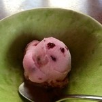 Sakana Shokubou Sushizen - ランチセットのアイスクリーム
