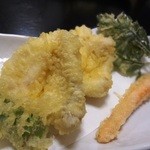 うえ村 - 湘西ふぐの天ぷらと季節野菜の天ぷら