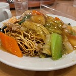 南海飯店 - かたい焼ソバ