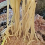 ラーメンショップ 牛久結束店 - 麺の感じ（太麺）