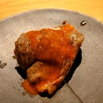 和牛焼肉 牛WAKA丸 - ザブトンはとろーり卵黄で！