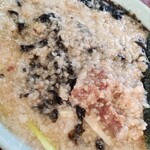 ラーメンショップ 牛久結束店 - ネギラーメン　コテコテ、岩海苔