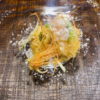 十皿 - 甘エビのフリット