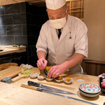 江戸前寿司 すし福 - お次はウニだなって期待大