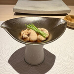 江戸前寿司 すし福 - 雲子（タラの白子）