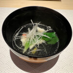 江戸前寿司 すし福 - きんきのお椀