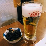鳥道酒場 - 鳥道酒場 上野本店　生ビール