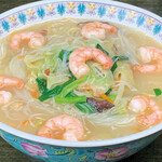 Soup rice noodles (with shrimp)