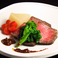 京野菜と松阪肉のロースト