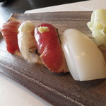 鮨 福原 - 【再訪２】にぎり１皿目