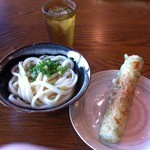 エコランド鵜足津 - かけ１玉140円、ちくわ天80円_2013年7月