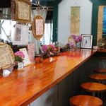 南阿蘇一心庵 - (2012.11)カウンターとテーブル1つの小さなお店です。
