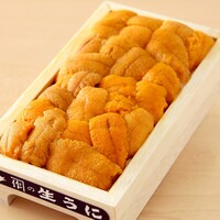 無添加木箱入り生うに刺し(80g）※写真はイメージ