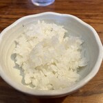 札幌ラーメン 武蔵 - 小ライス（ランチタイムサービス）