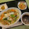 ホテル白萩 - 五目あんかけ焼きそば(2023.02)