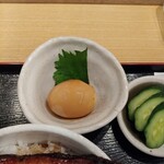 地酒とうなぎのまんまる - 煮玉子
