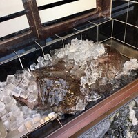 いせ源 - 店頭の鮟鱇