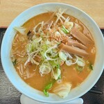 海岸食堂 - 味噌タンメン