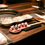 焼肉 拍手喝采 - 折り紙　実はおみくじついてます！