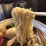 中華そば 白壁 あおい  - 多加水麺 かなり柔め