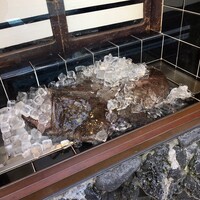 いせ源 - 店頭の鮟鱇