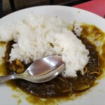 中華料理 萬福 - カレー焼きそばのルーに、ライスをどーーん！！