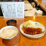 キッチンひろ - みそとんかつ定食