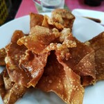 中華料理 萬福 - 揚げワンタン。