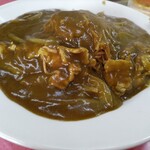 中華料理 萬福 - カレー焼きそば。