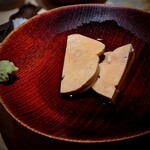 千葉たかおか - 銚子の鮟肝、実はこれからどんどん美味しくなっていく。薄味に煮付けた仕立ては高岡さんならでは。