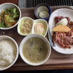 平和園 - ジンギスカンランチ720円