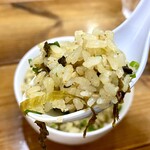 麺謹製3L's - からしたかなまぜごはん（米リフト）