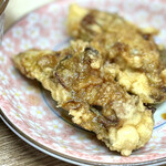 豊野丼 - ピーマンの牡蠣詰め、ニンニク入り！メチャウマ