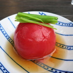 鎌倉 松原庵 - トマトの煮浸し