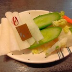 とんかつ桂 - お新香