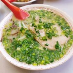 九州ラーメン友理 - ラーメン（小ネギ）