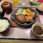 かんざし茶屋 - ハンバーグ_2023年2月